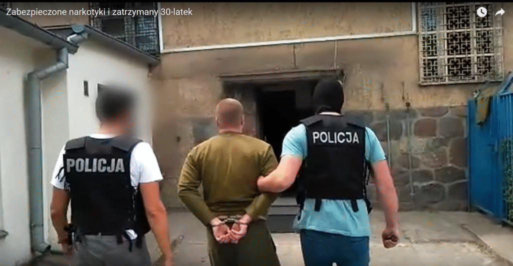 policja mrągowo marihuana