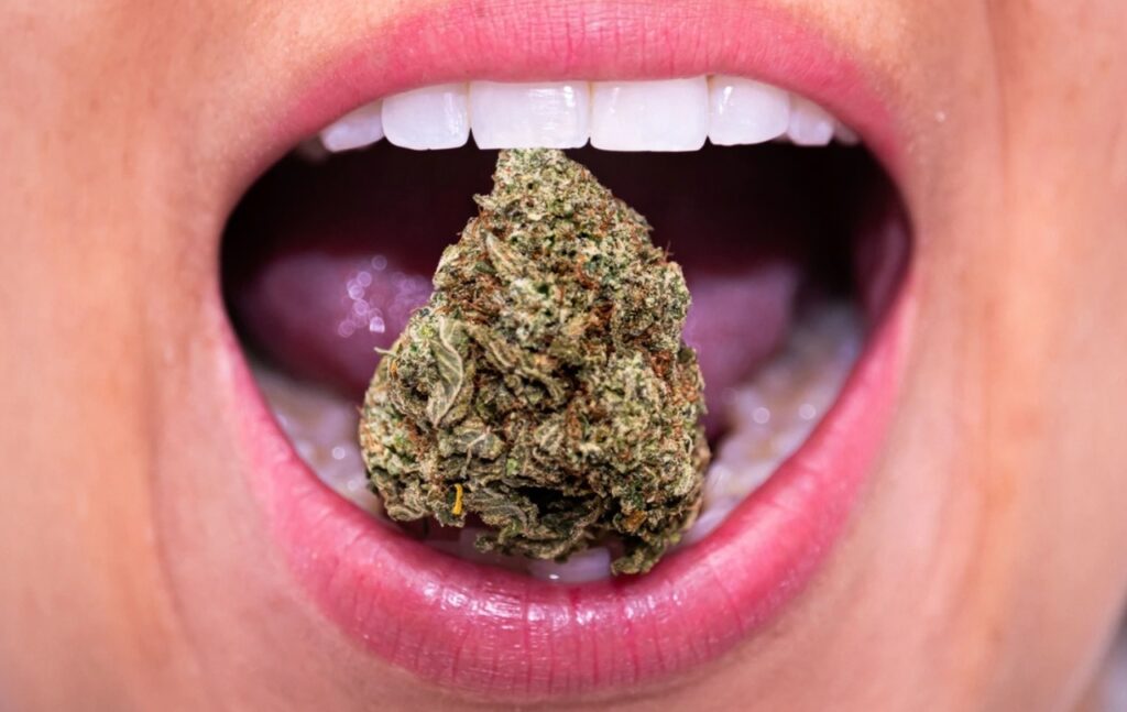 pod wpływem marihuany