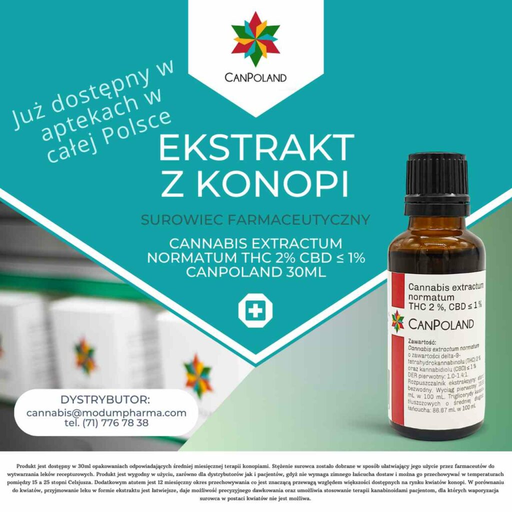 CanPoland - ekstrakt z konopi