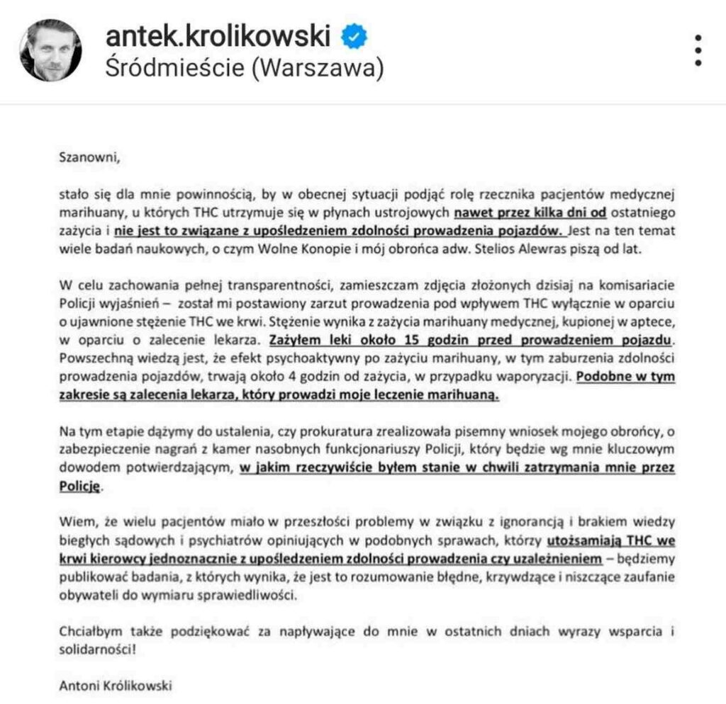 rzecznik pacjentów medycznej marihuany