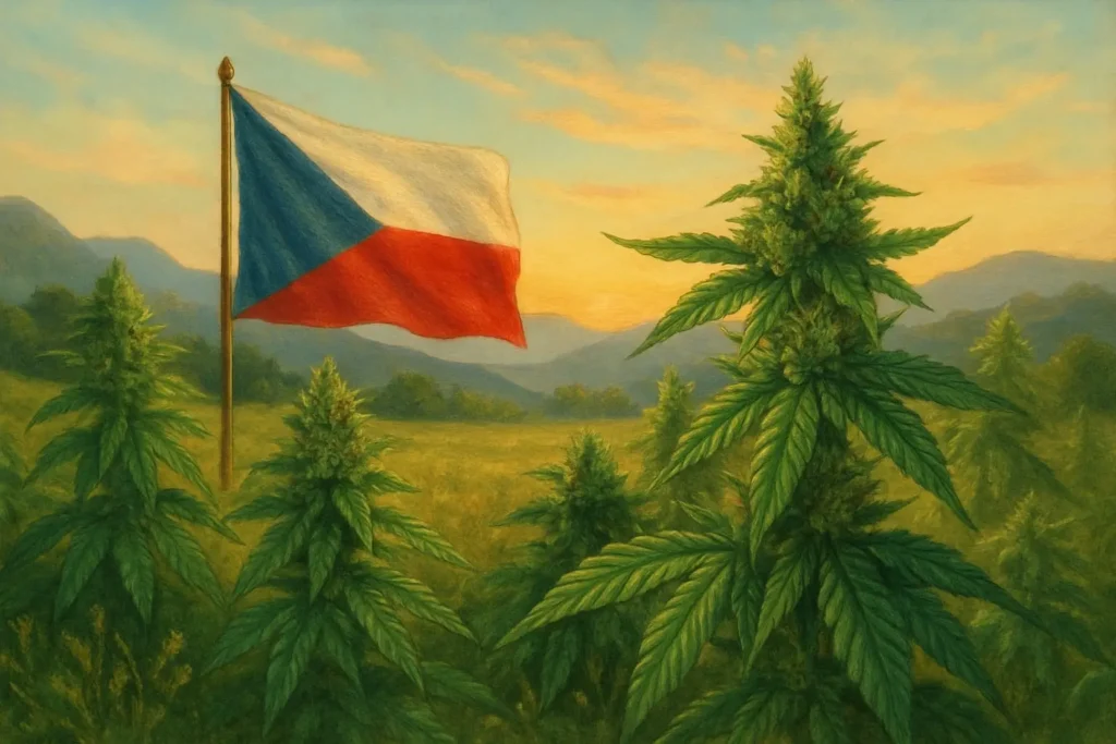 Czechy legalizują marihuanę