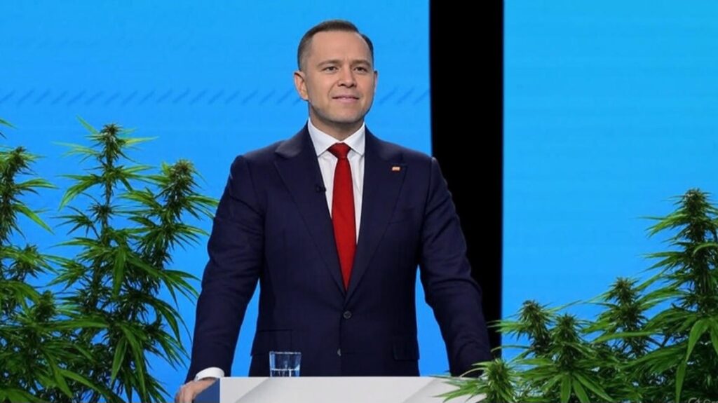 Nawrocki poprze dekryminalizację marihuany