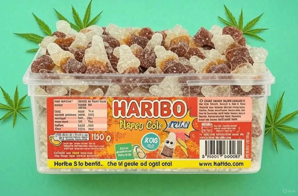 THC w żelkach Haribo