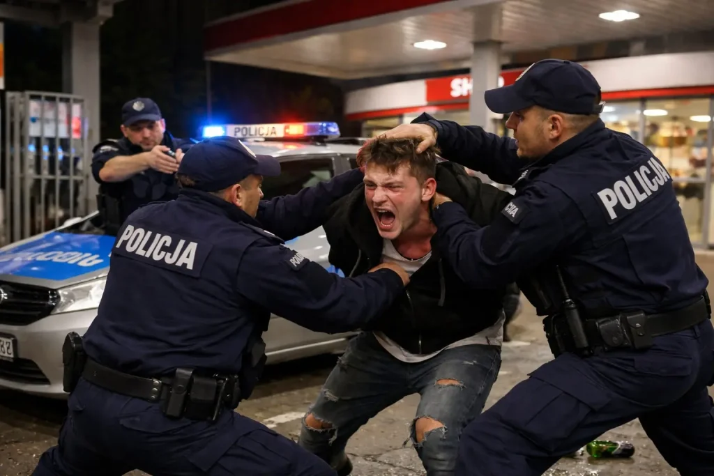 atak agresji po marihuanie