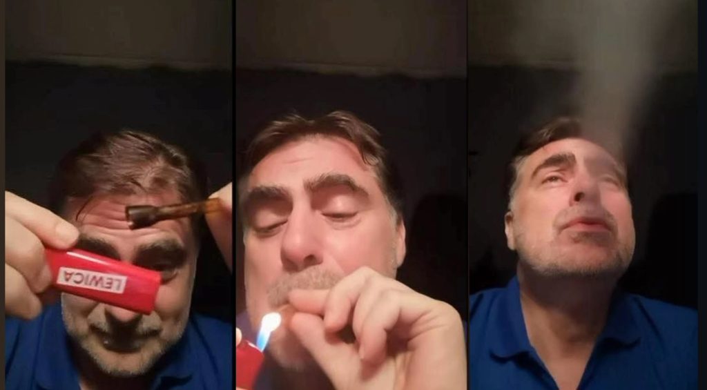 życzenia świąteczne paląc zioło