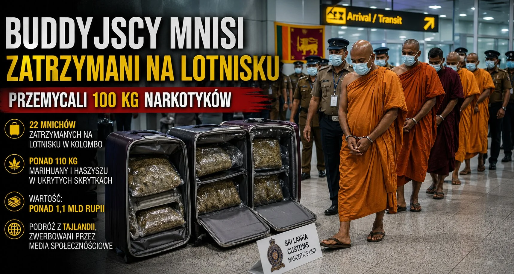 przemyt marihuany z Tajlandii