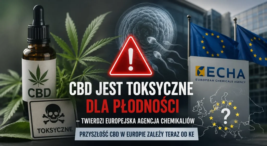 CBD jest toksyczne dla płodności