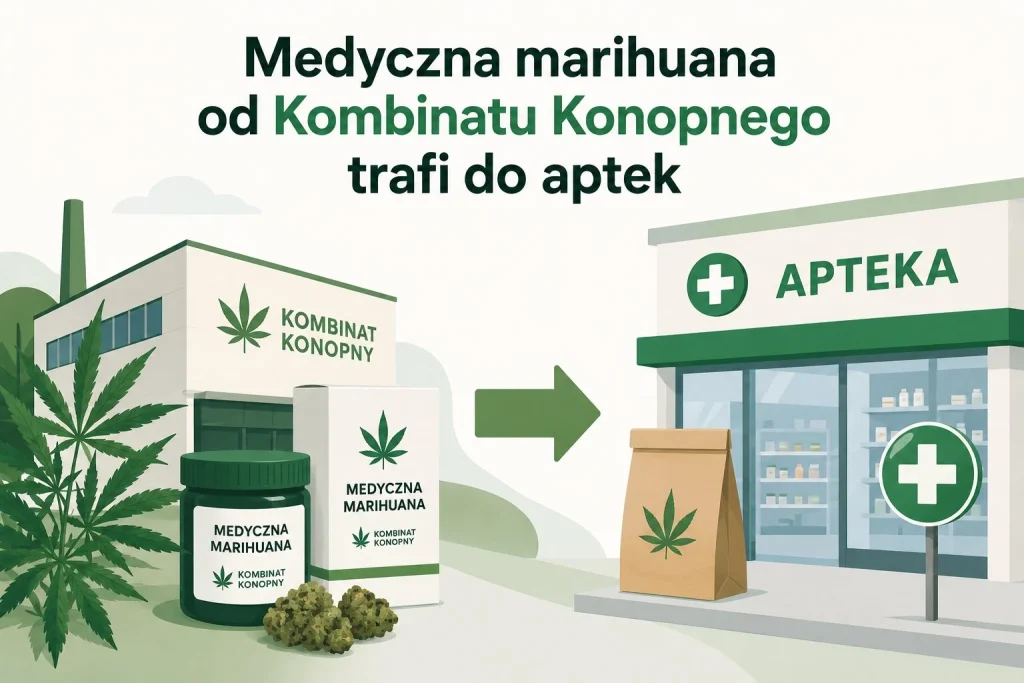Medyczna marihuana od Kombinatu Konopnego