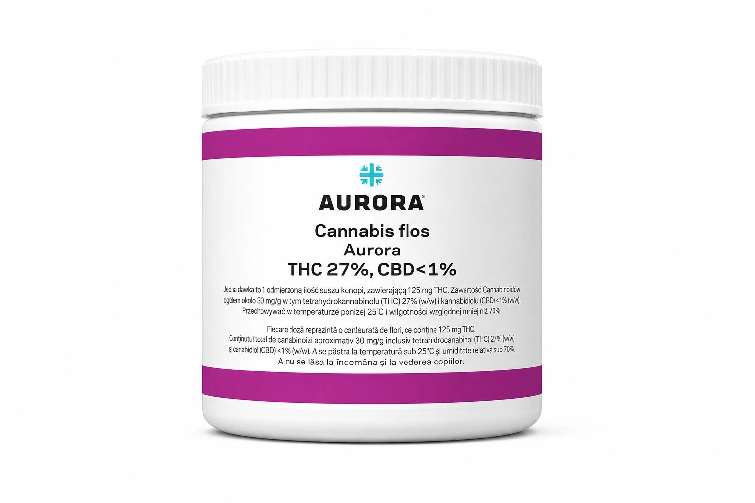 Aurora Electric Honeydew - THC 27%, CBD