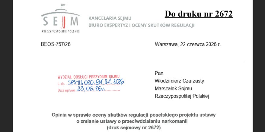 Depenalizacji marihuany nie będzie