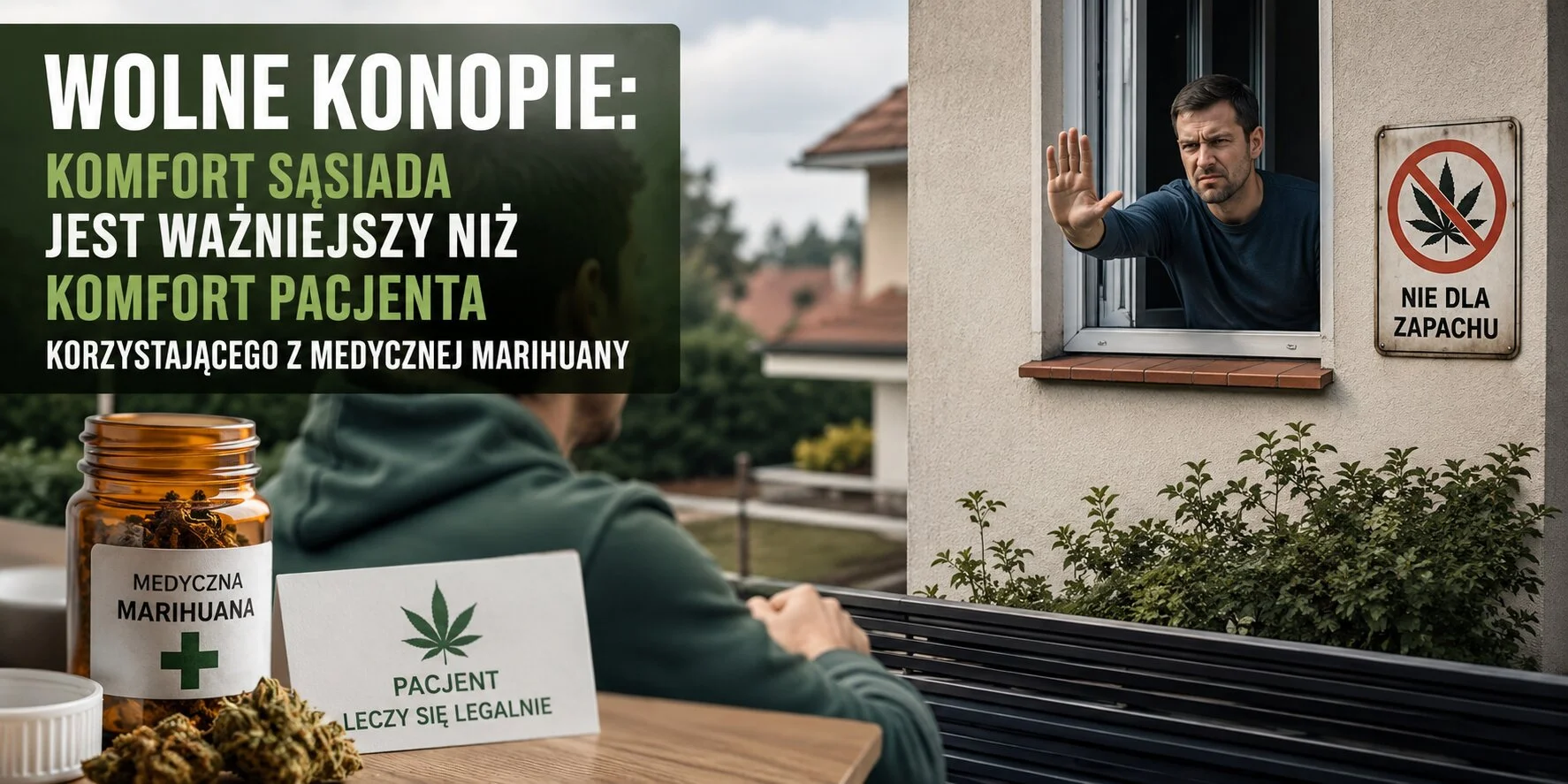 komfort pacjenta korzystającego z medycznej marihuany