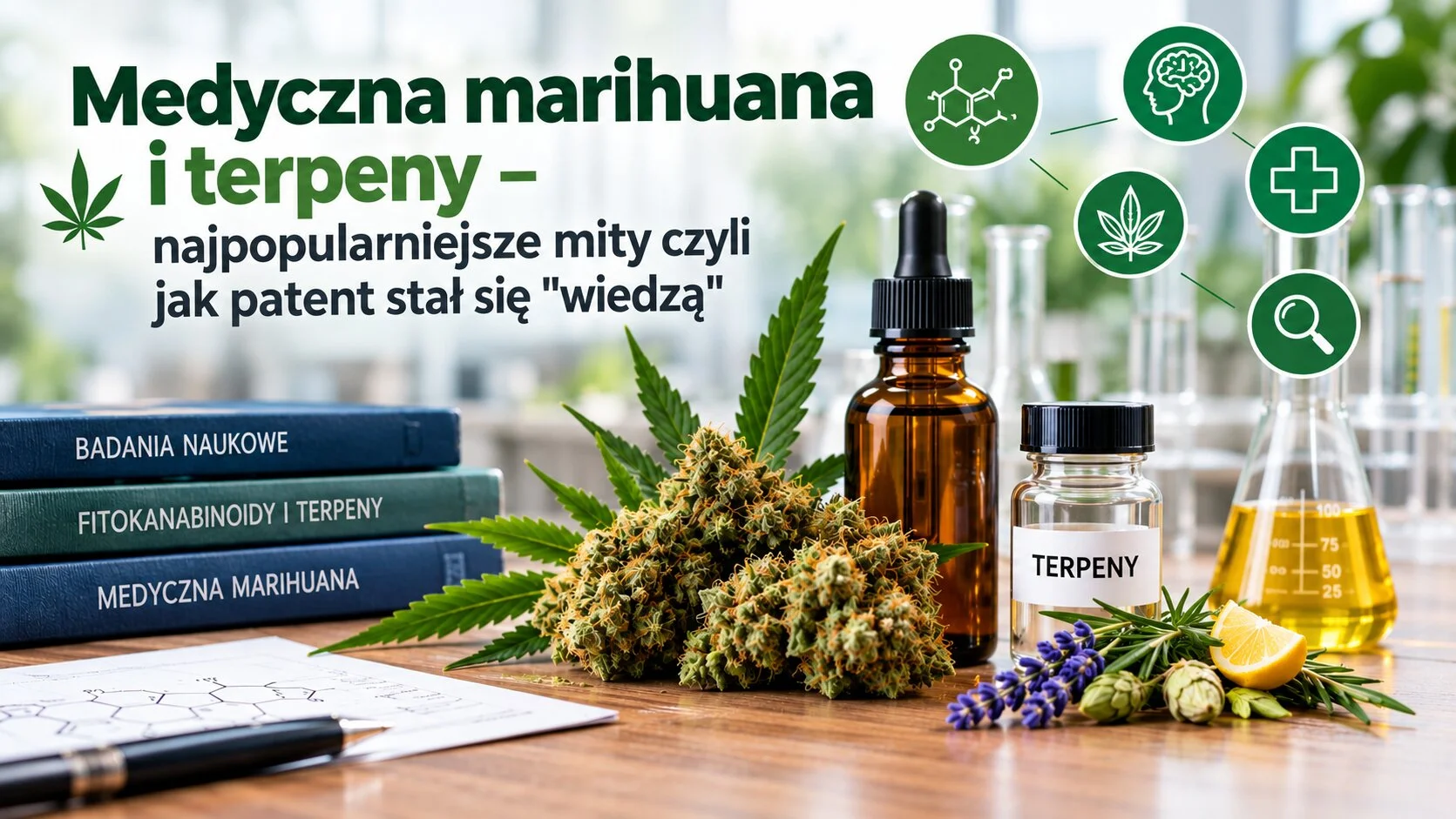 medyczna marihuana i terpeny